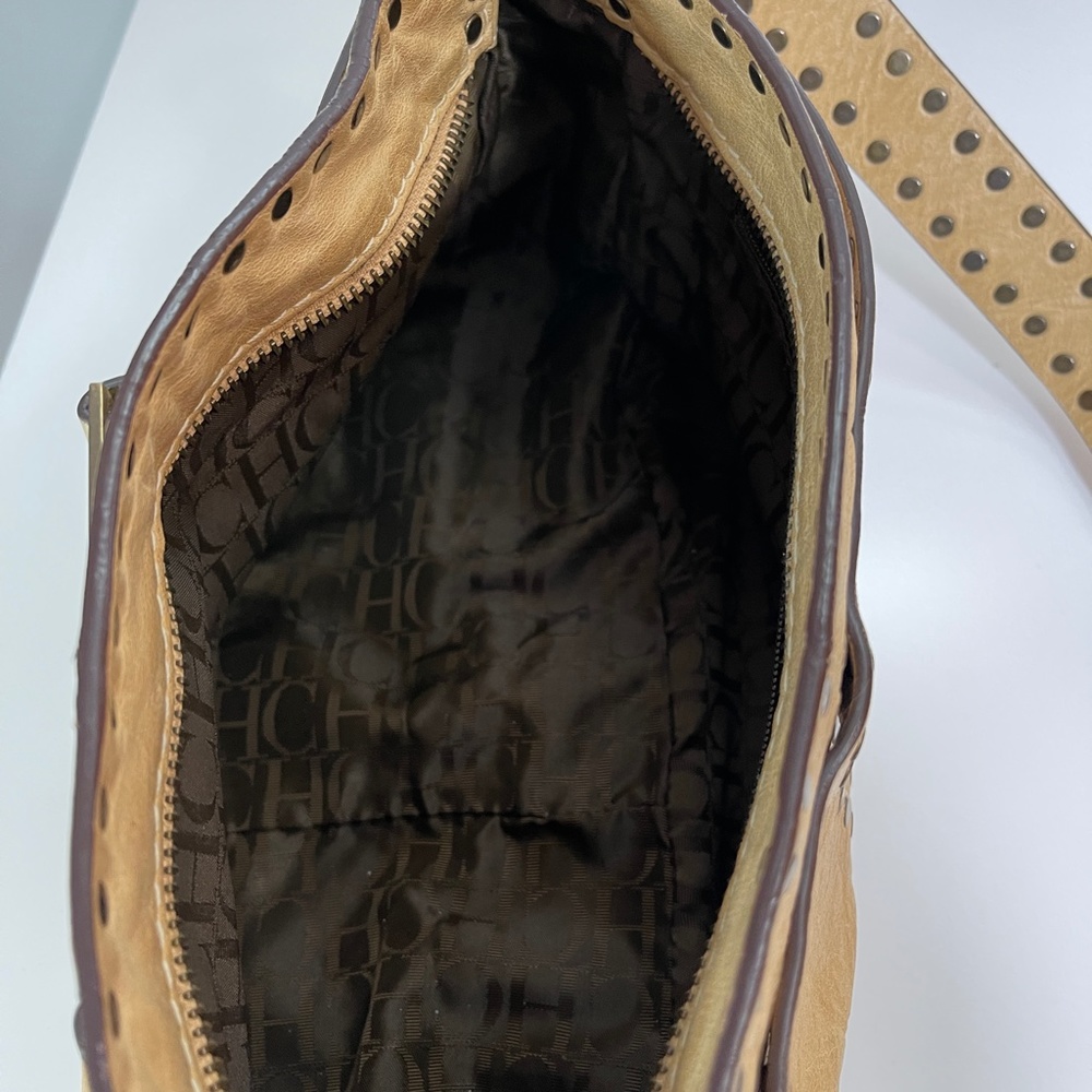 Carolina Herrera Studded Shoulder Bag - Picture 11 of 12